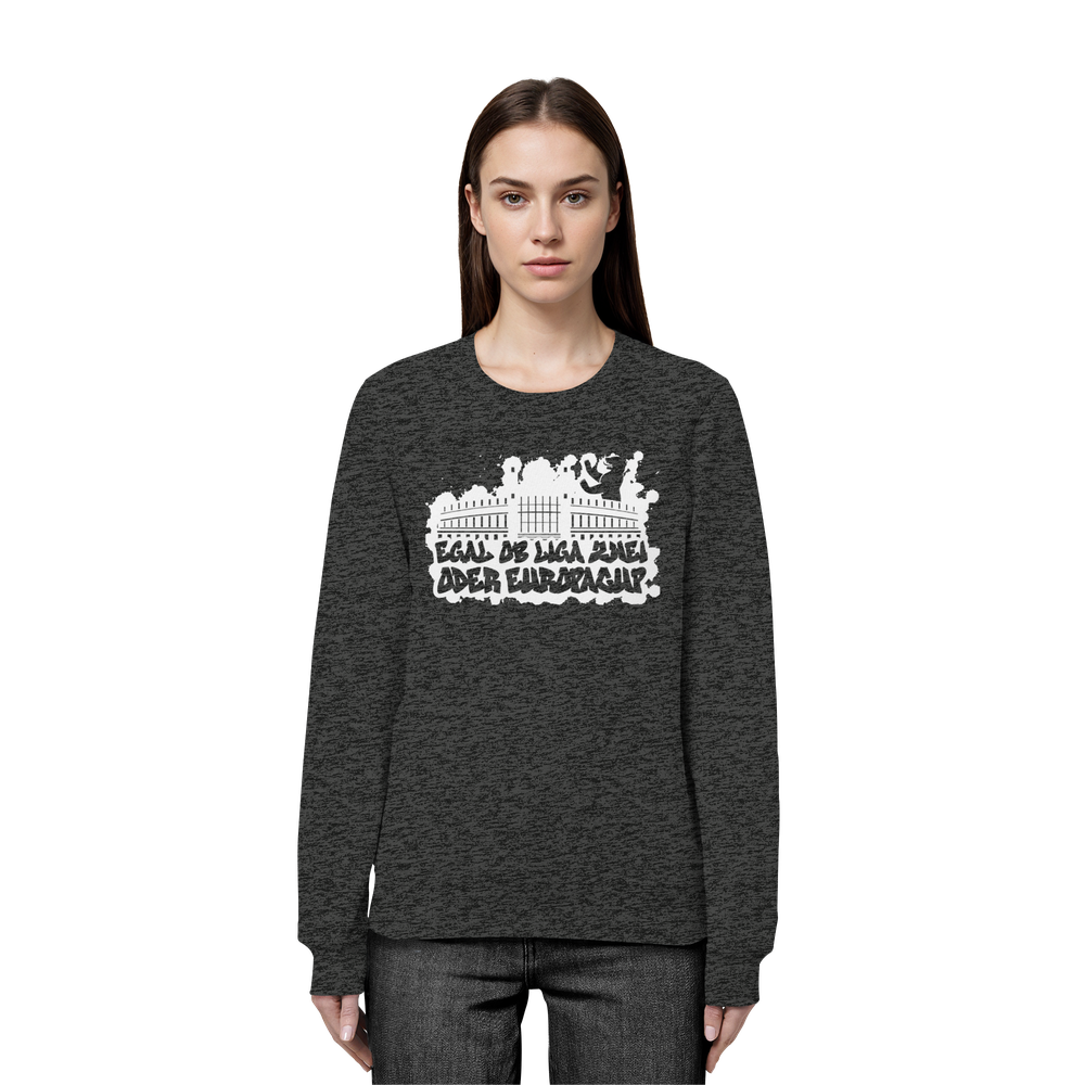Egal ob Liga Zwei - Organic Basic Unisex Sweatshirt – Bild 17