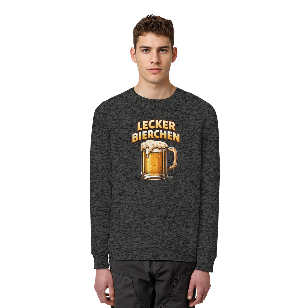Lecker Bierchen - Organic Basic Unisex Sweatshirt – Bild 20