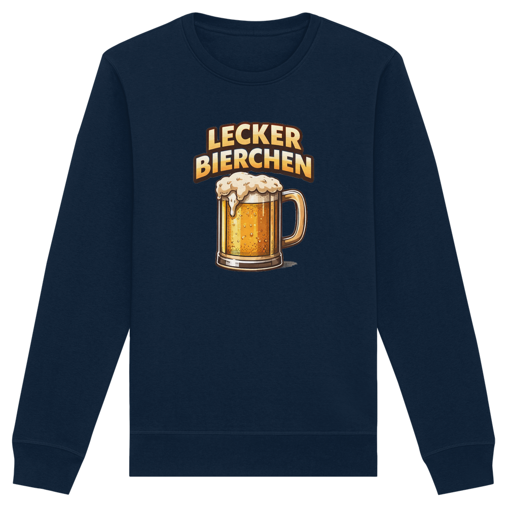 Lecker Bierchen - Organic Basic Unisex Sweatshirt – Bild 23