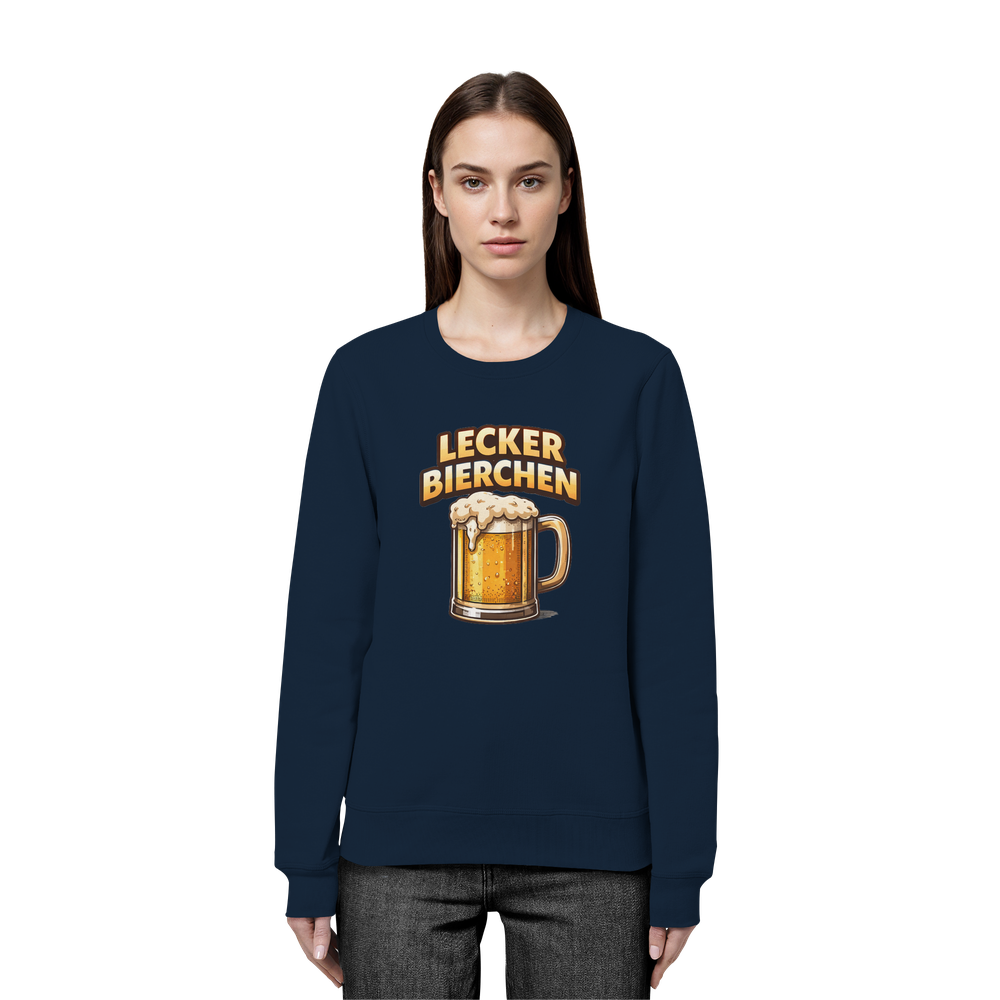 Lecker Bierchen - Organic Basic Unisex Sweatshirt – Bild 21