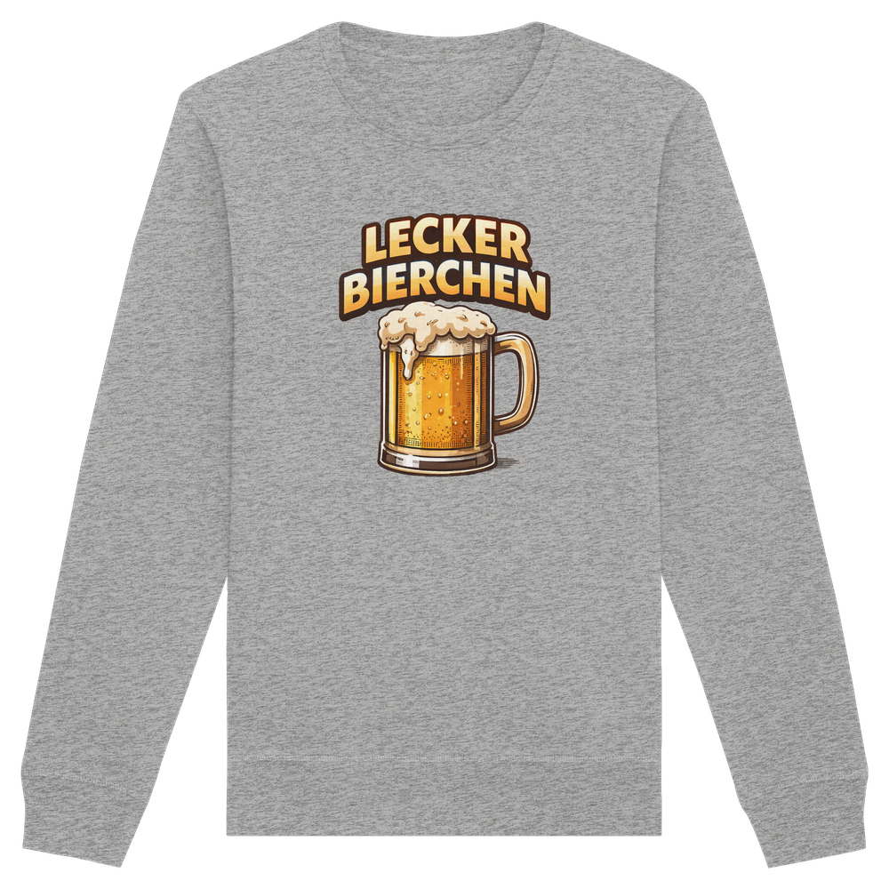 Lecker Bierchen - Organic Basic Unisex Sweatshirt – Bild 27