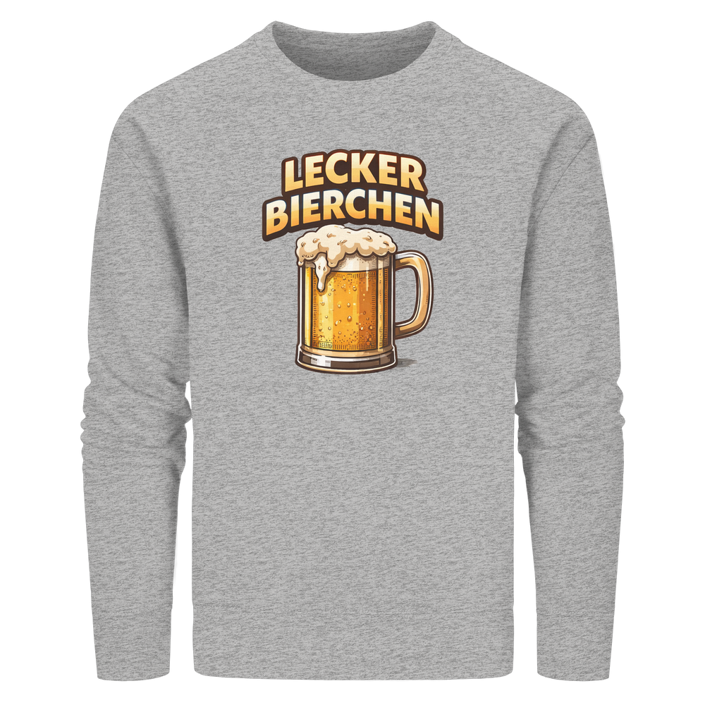 Lecker Bierchen - Organic Basic Unisex Sweatshirt – Bild 26