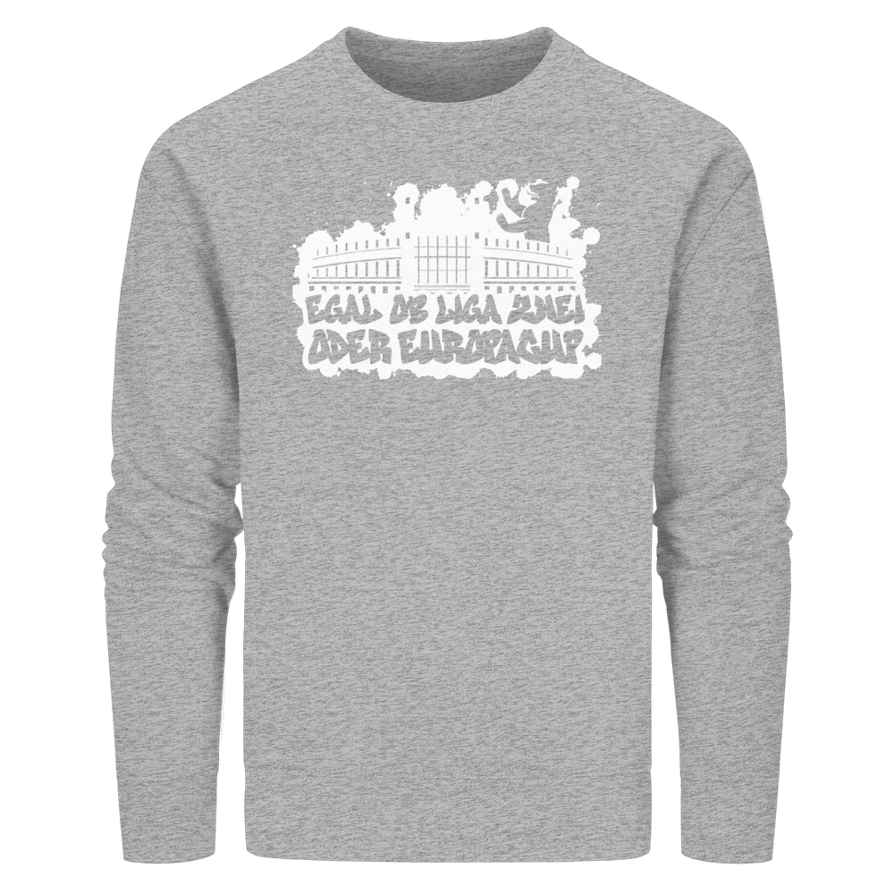 Egal ob Liga Zwei - Organic Basic Unisex Sweatshirt – Bild 27