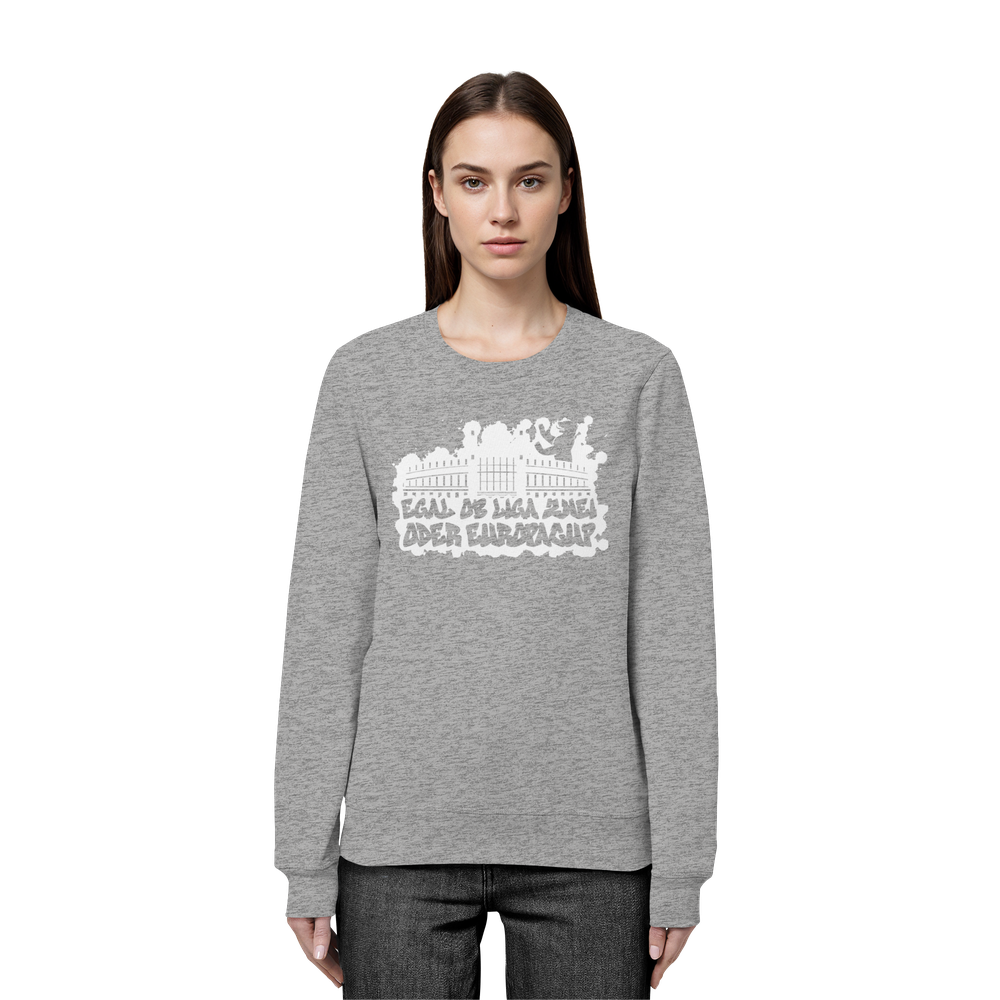 Egal ob Liga Zwei - Organic Basic Unisex Sweatshirt – Bild 26