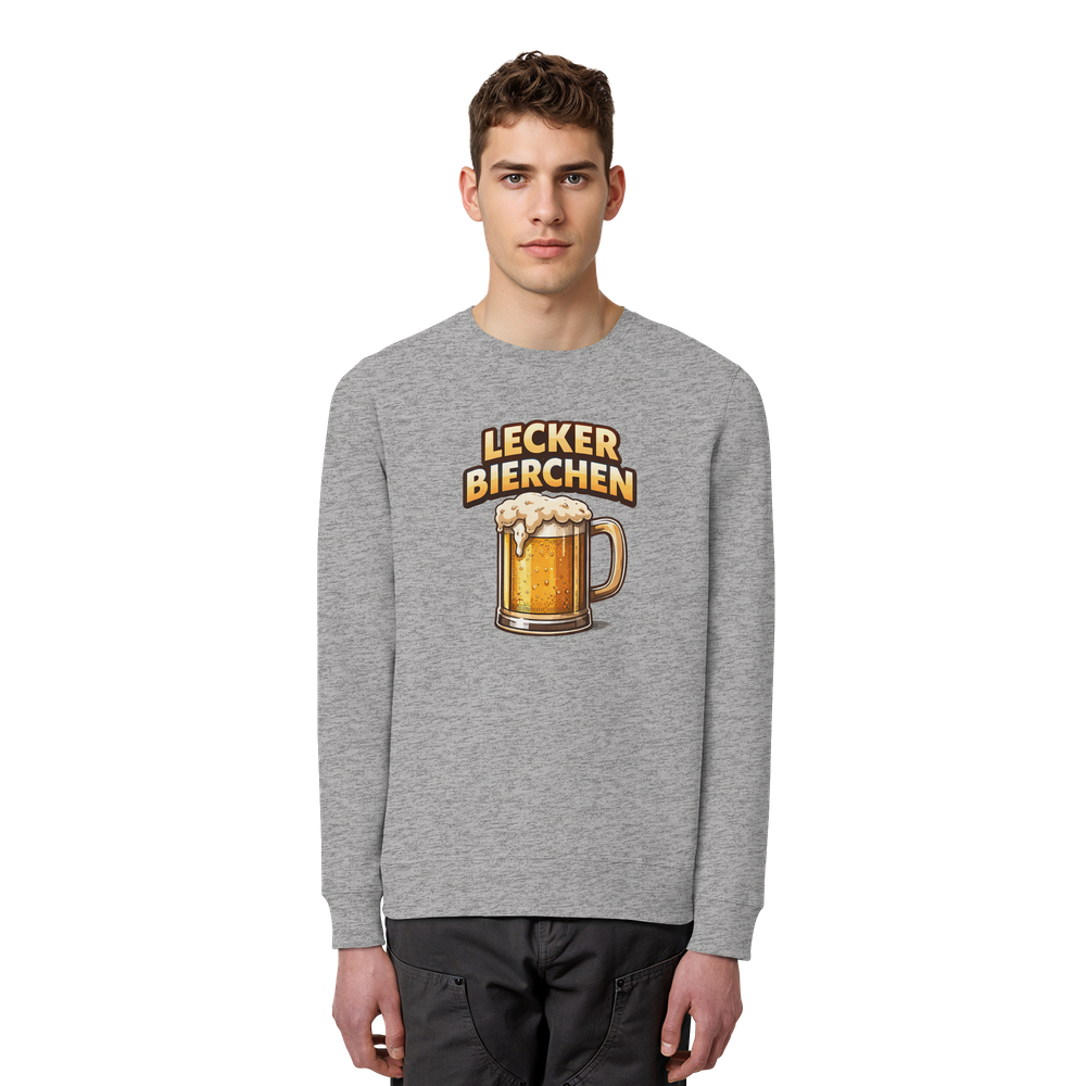 Lecker Bierchen - Organic Basic Unisex Sweatshirt – Bild 25