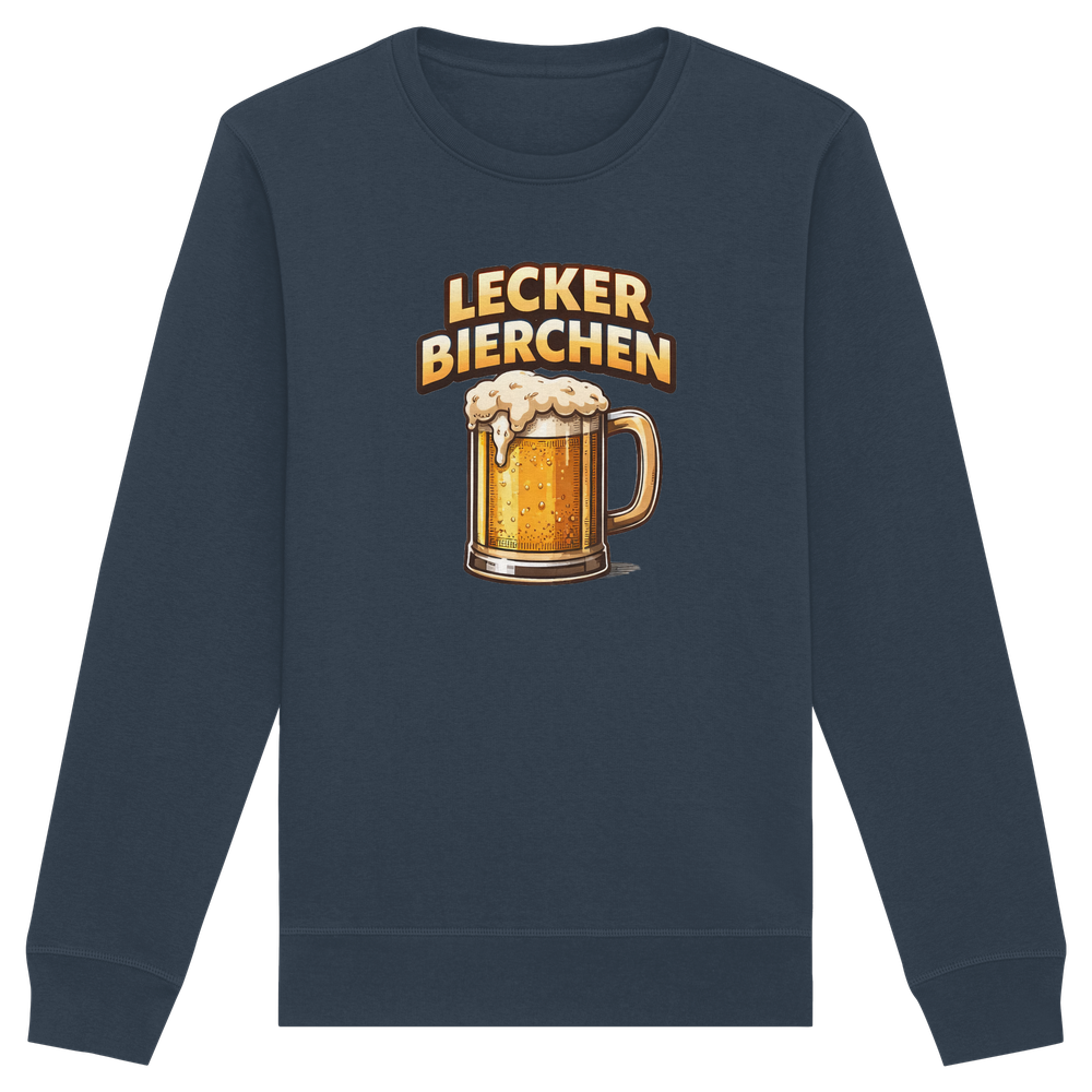 Lecker Bierchen - Organic Basic Unisex Sweatshirt – Bild 32