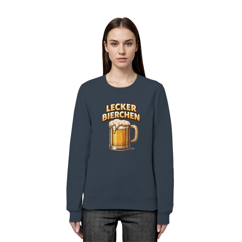 Lecker Bierchen - Organic Basic Unisex Sweatshirt – Bild 30