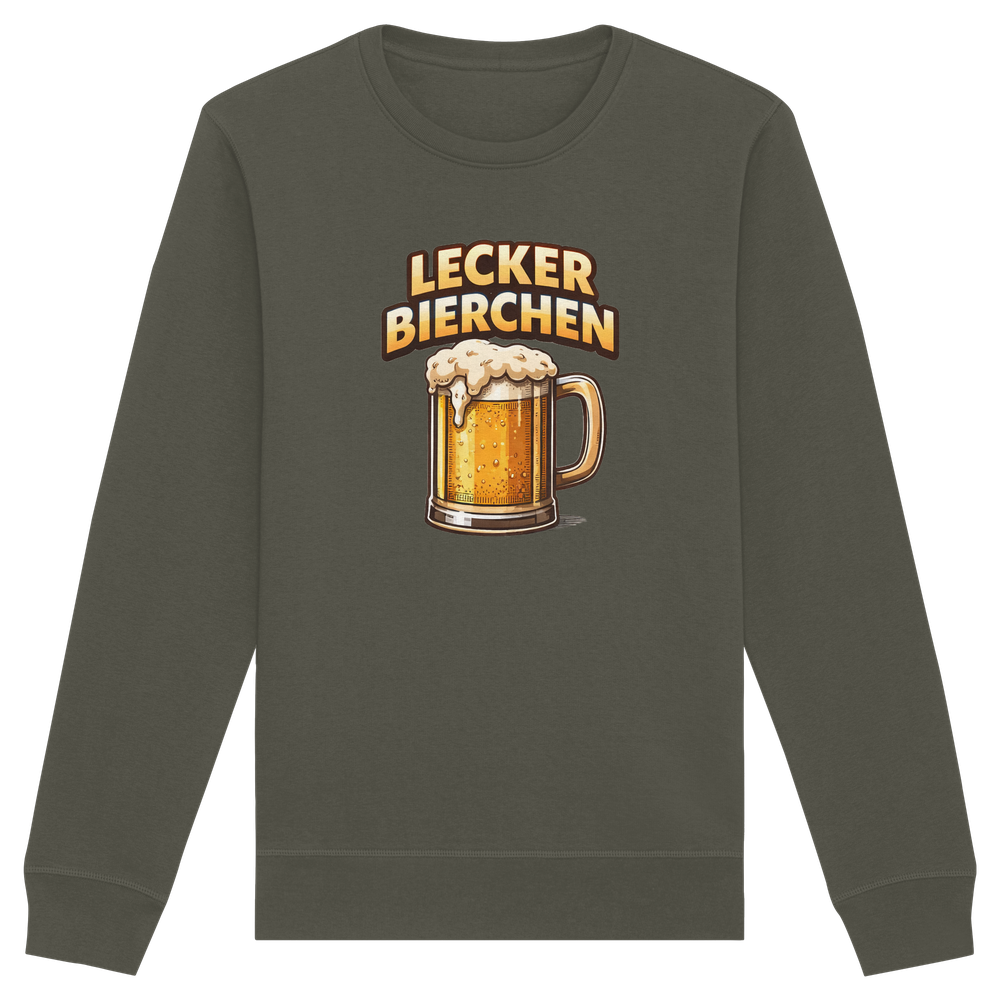 Lecker Bierchen - Organic Basic Unisex Sweatshirt – Bild 34