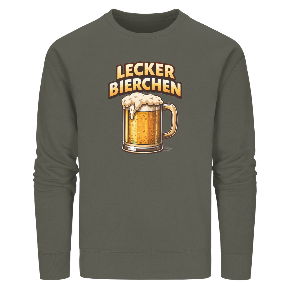 Lecker Bierchen - Organic Basic Unisex Sweatshirt – Bild 35