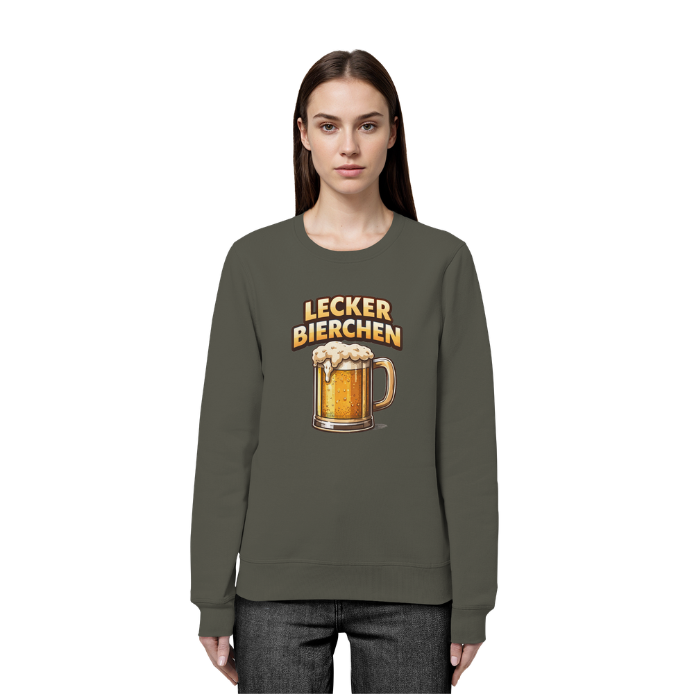 Lecker Bierchen - Organic Basic Unisex Sweatshirt – Bild 36