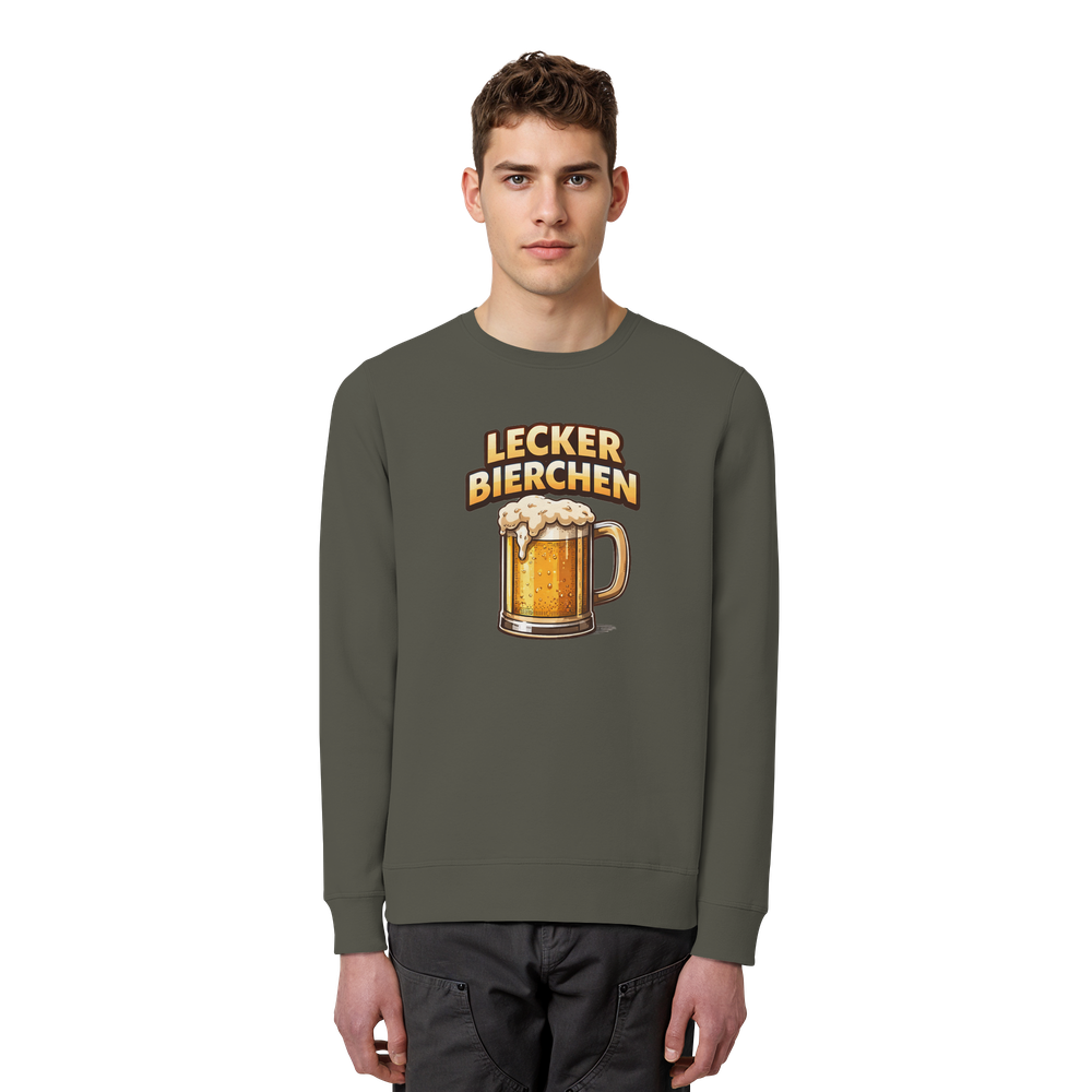 Lecker Bierchen - Organic Basic Unisex Sweatshirt – Bild 33