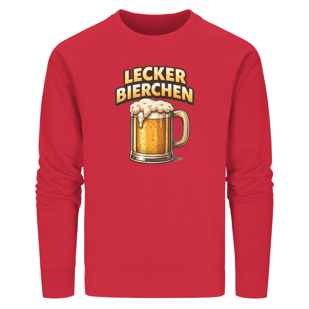 Lecker Bierchen - Organic Basic Unisex Sweatshirt – Bild 39