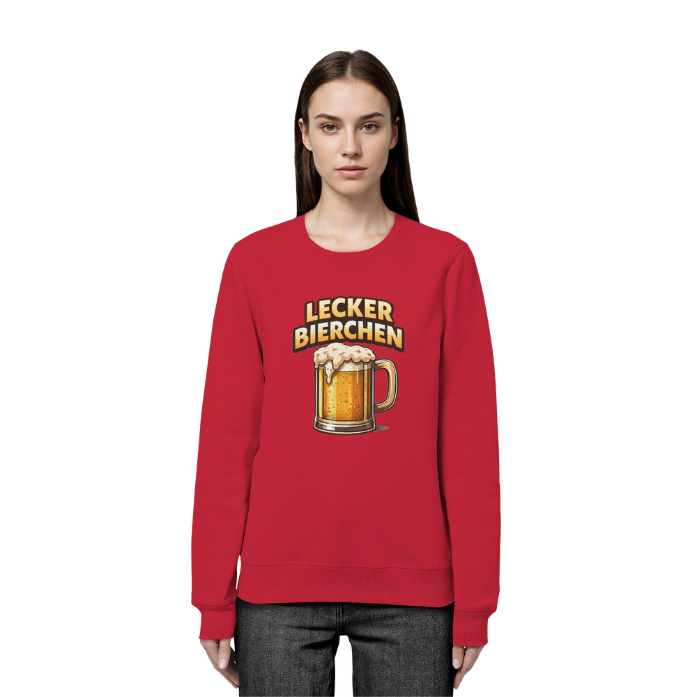 Lecker Bierchen - Organic Basic Unisex Sweatshirt – Bild 37