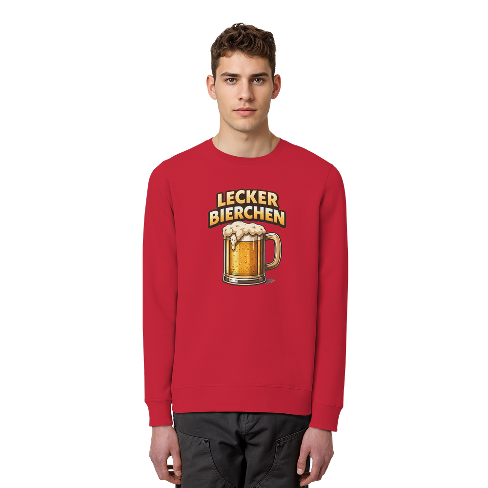 Lecker Bierchen - Organic Basic Unisex Sweatshirt – Bild 40