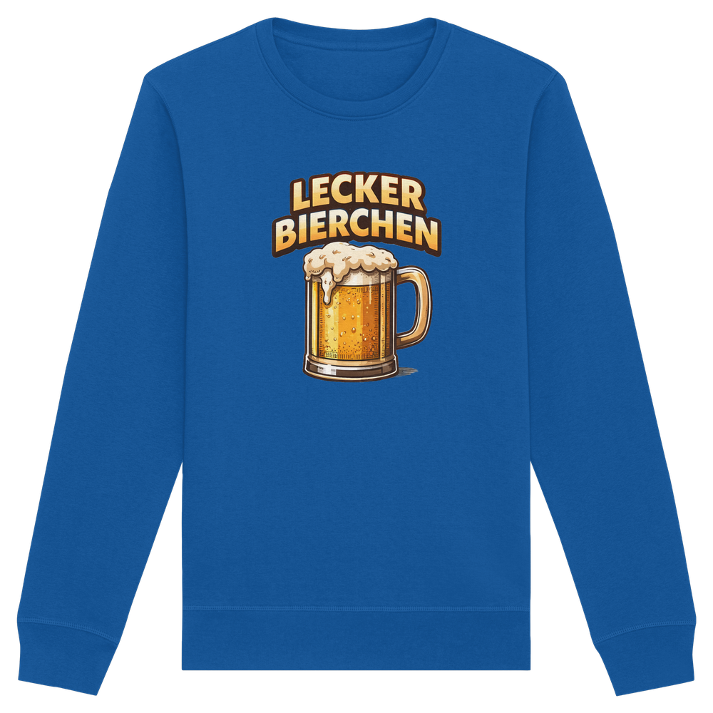 Lecker Bierchen - Organic Basic Unisex Sweatshirt – Bild 41