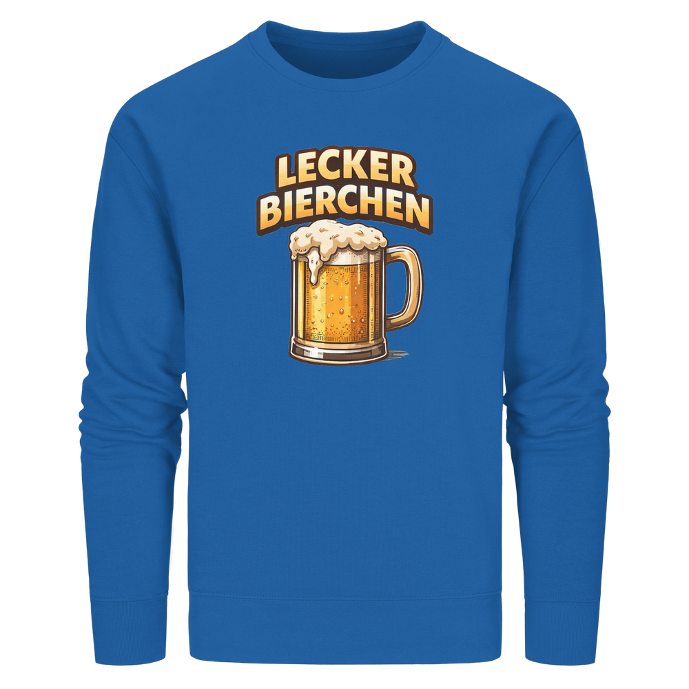 Lecker Bierchen - Organic Basic Unisex Sweatshirt – Bild 42