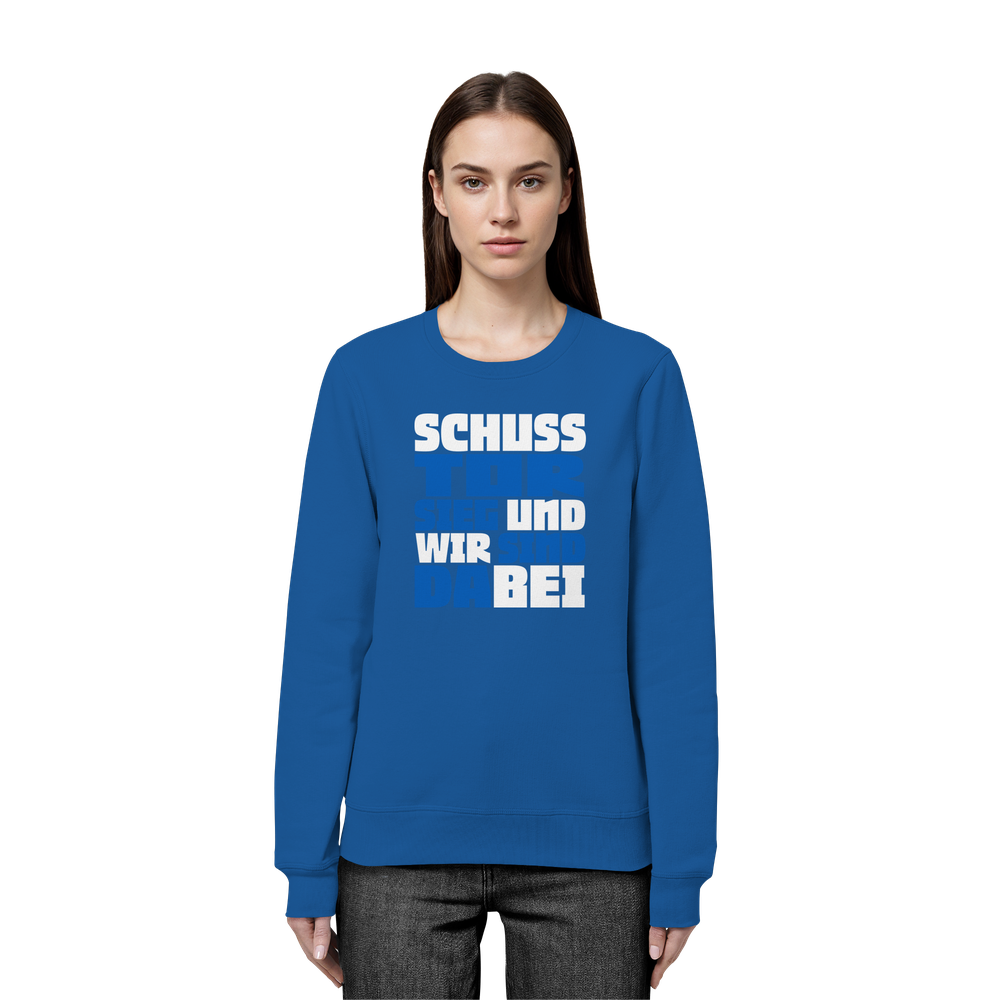 Schuss Tor Sieg - Organic Basic Unisex Sweatshirt – Bild 42
