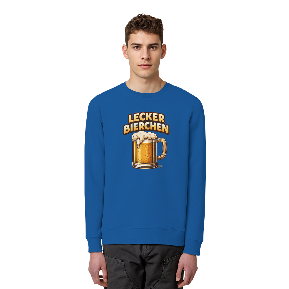 Lecker Bierchen - Organic Basic Unisex Sweatshirt – Bild 44