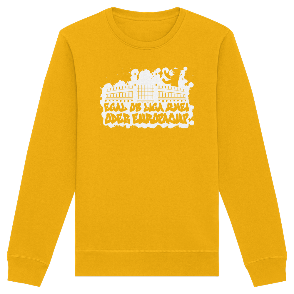 Egal ob Liga Zwei - Organic Basic Unisex Sweatshirt – Bild 47