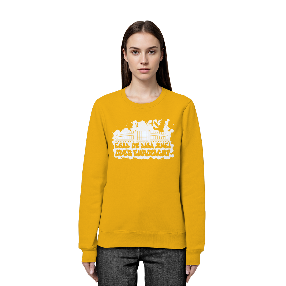 Egal ob Liga Zwei - Organic Basic Unisex Sweatshirt – Bild 45