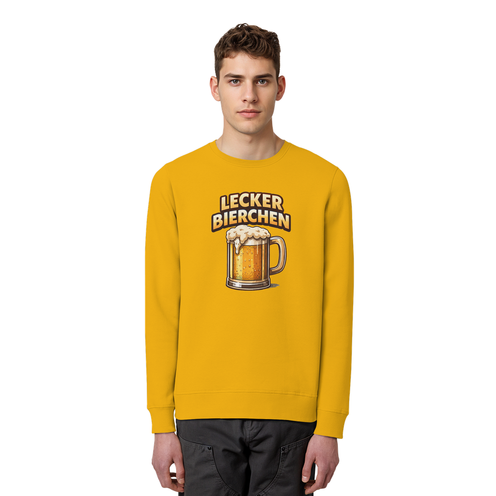 Lecker Bierchen - Organic Basic Unisex Sweatshirt – Bild 45