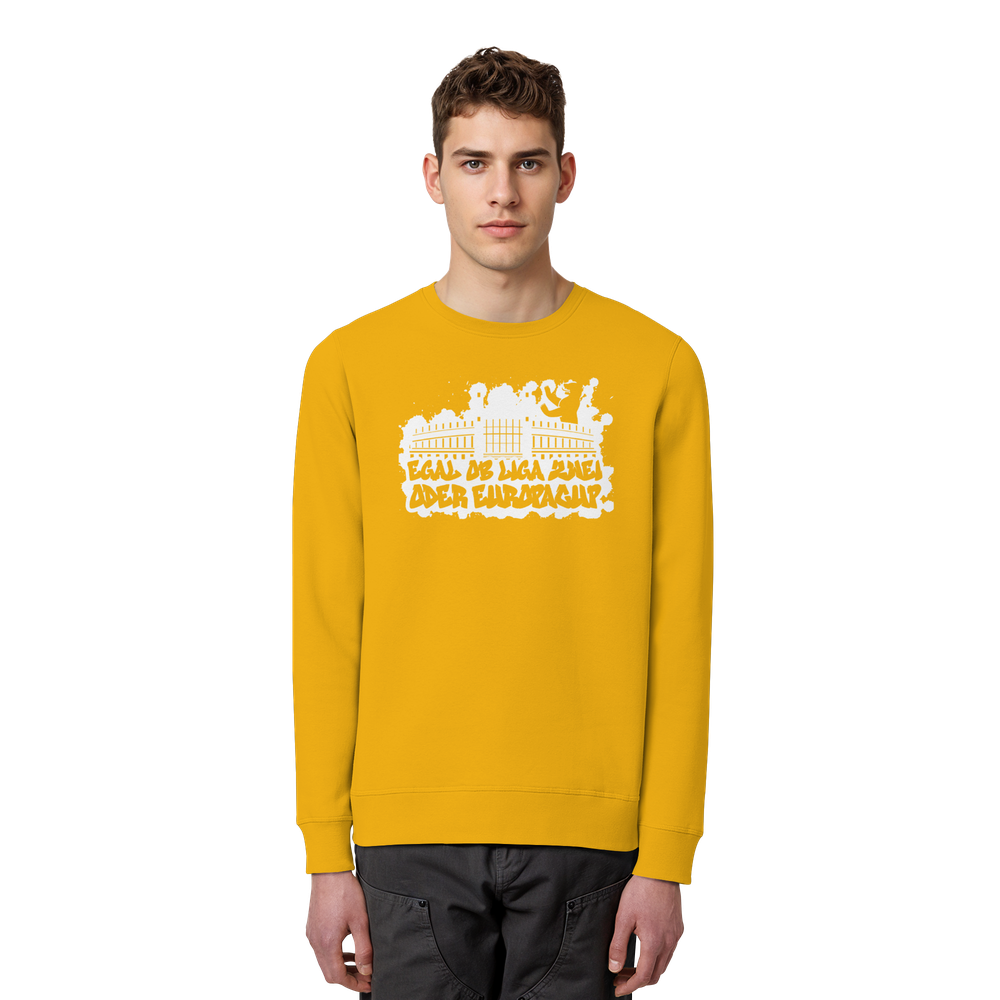 Egal ob Liga Zwei - Organic Basic Unisex Sweatshirt – Bild 48