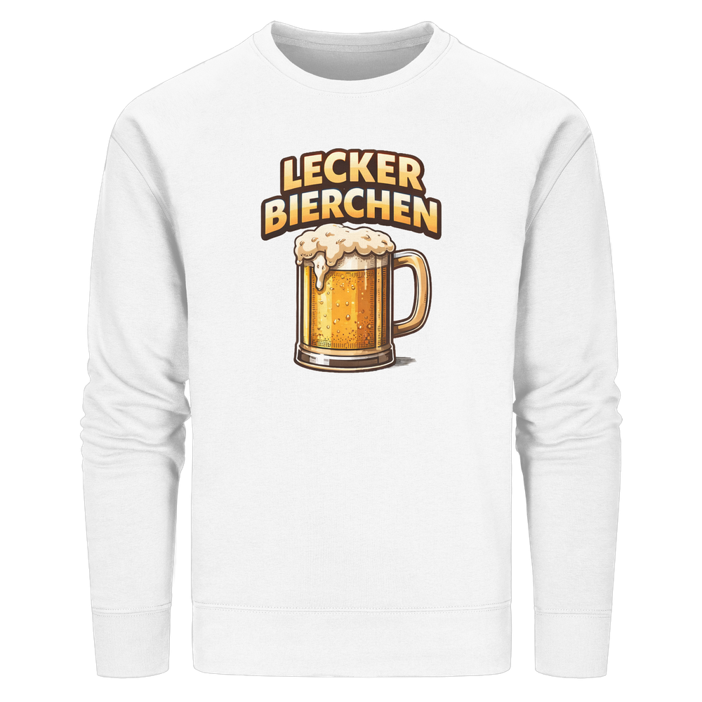 Lecker Bierchen - Organic Basic Unisex Sweatshirt – Bild 52