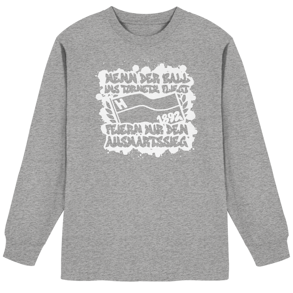Auswärtssieg - Organic Heavy Oversized Longsleeve T-Shirt – Bild 3