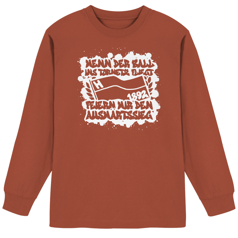Auswärtssieg - Organic Heavy Oversized Longsleeve T-Shirt – Bild 4