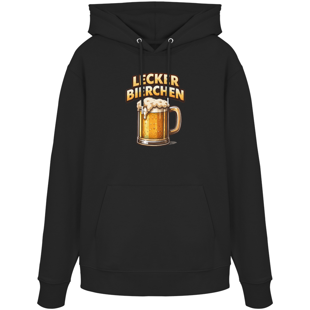 Lecker Bierchen - Organic Hoodie – Bild 4