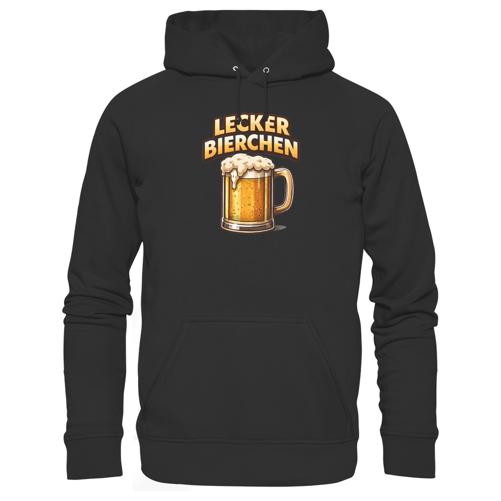 Lecker Bierchen - Organic Hoodie – Bild 3