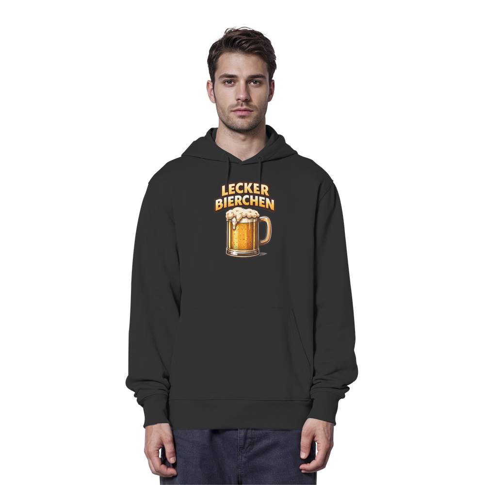Lecker Bierchen - Organic Hoodie – Bild 2