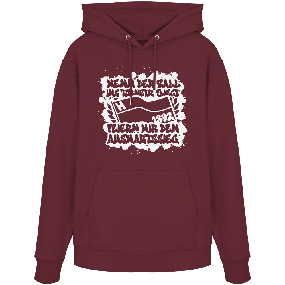 Auswärtssieg - Organic Hoodie – Bild 2