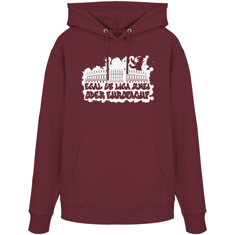 Egal ob Liga Zwei - Organic Hoodie – Bild 5