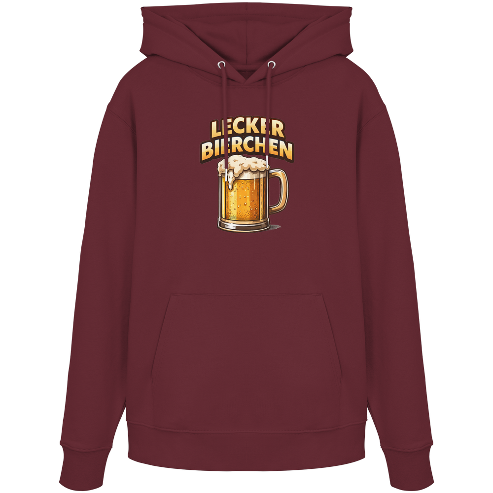Lecker Bierchen - Organic Hoodie – Bild 5