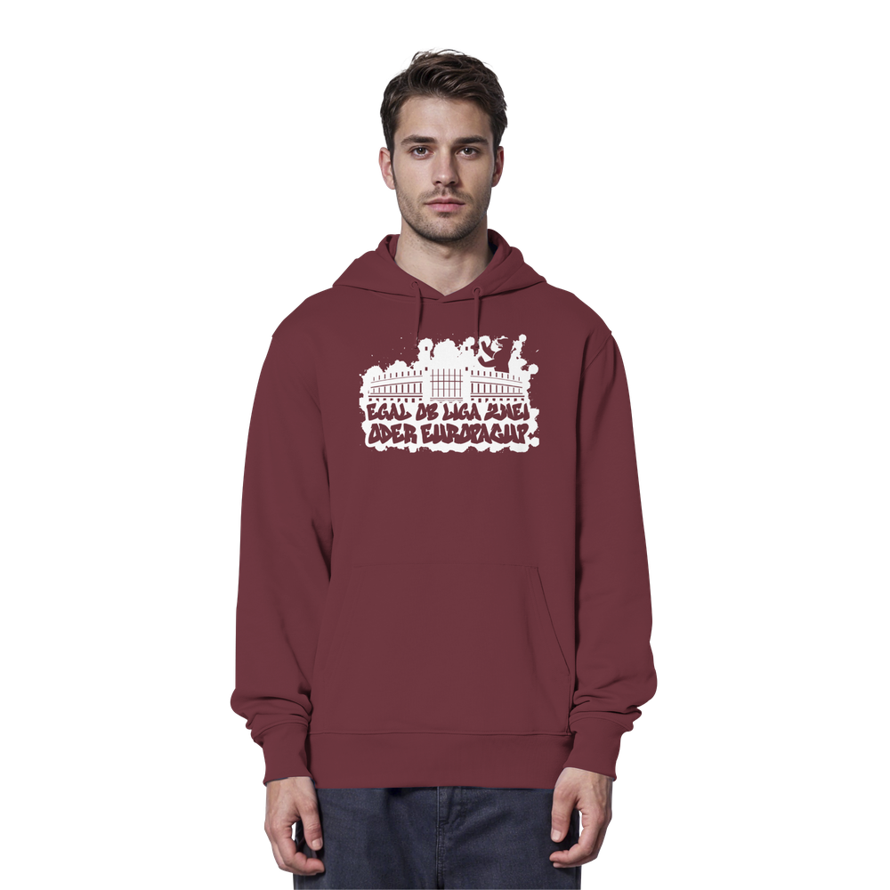 Egal ob Liga Zwei - Organic Hoodie – Bild 7