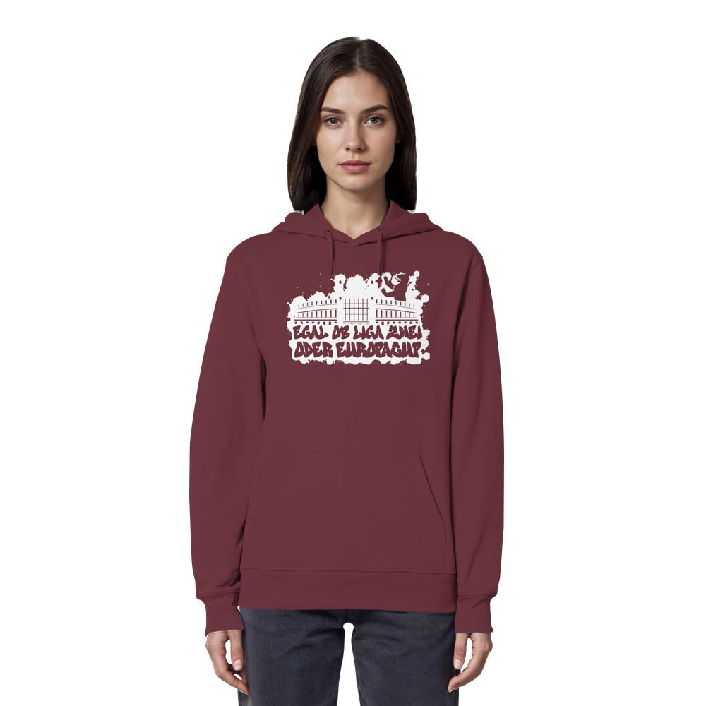 Egal ob Liga Zwei - Organic Hoodie – Bild 8