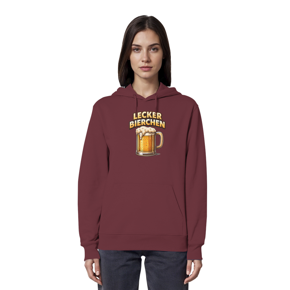 Lecker Bierchen - Organic Hoodie – Bild 6
