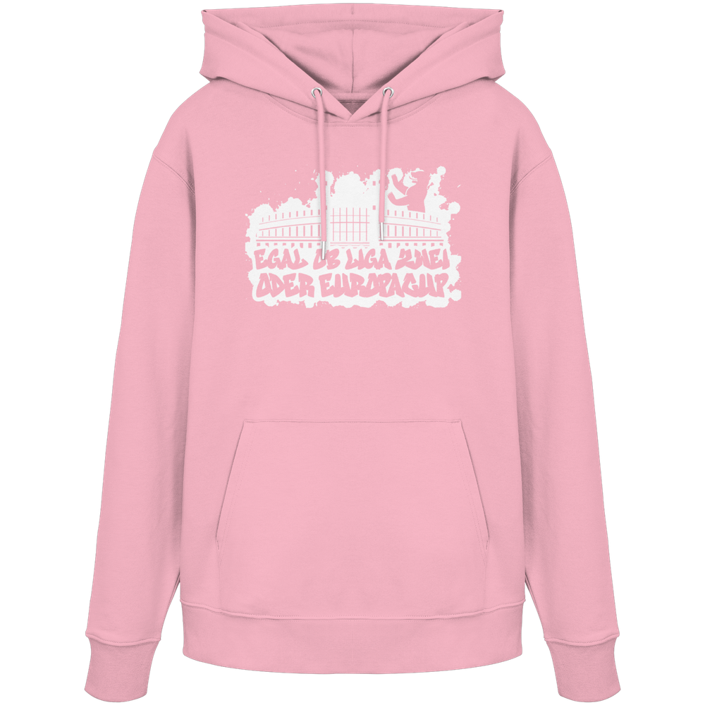 Egal ob Liga Zwei - Organic Hoodie – Bild 11