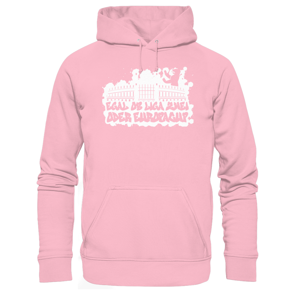 Egal ob Liga Zwei - Organic Hoodie – Bild 10