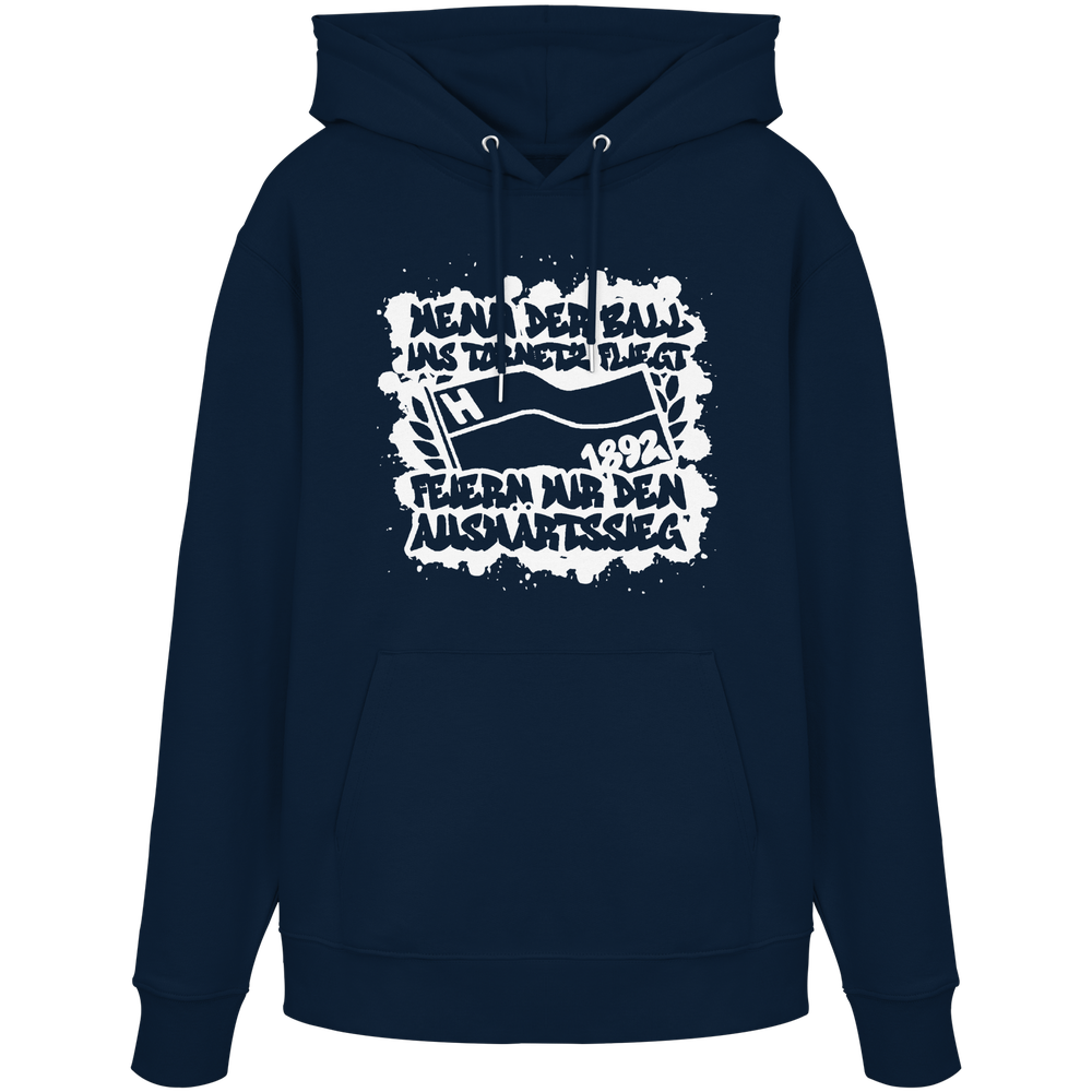 Auswärtssieg - Organic Hoodie – Bild 4