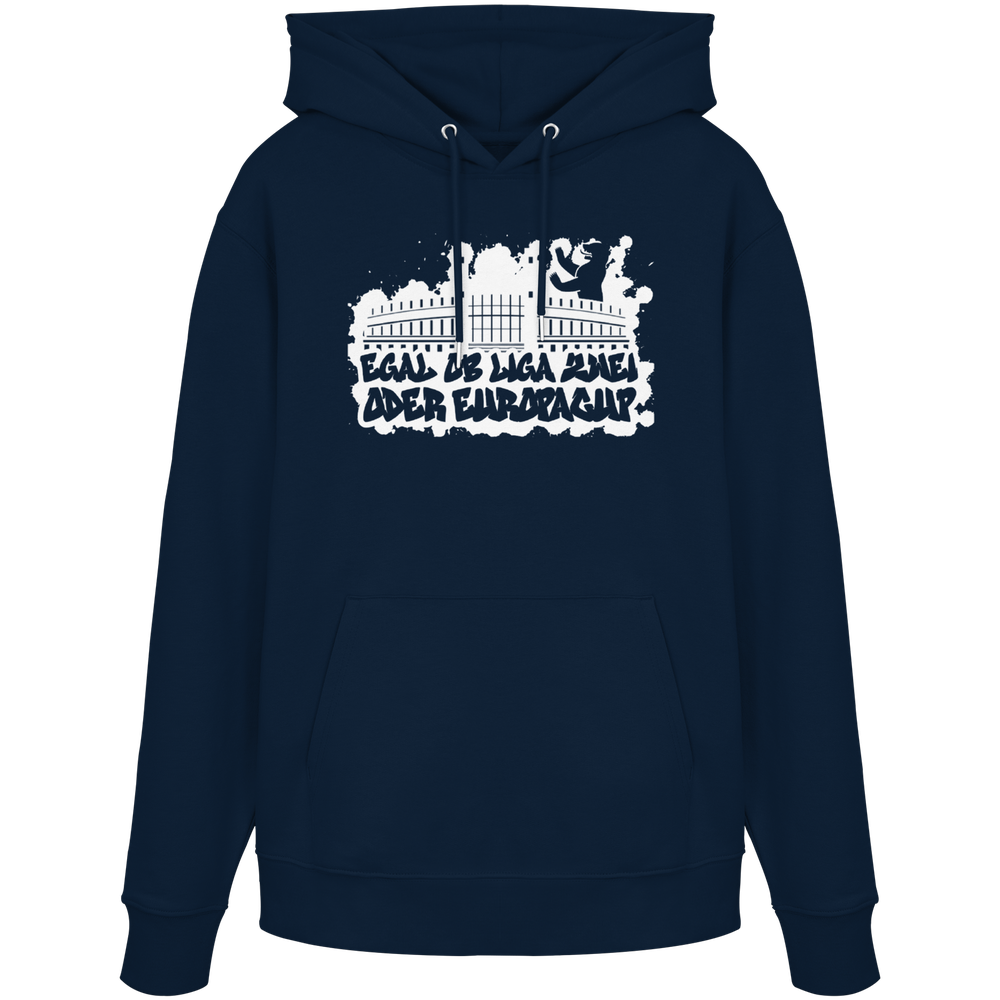 Egal ob Liga Zwei - Organic Hoodie – Bild 16