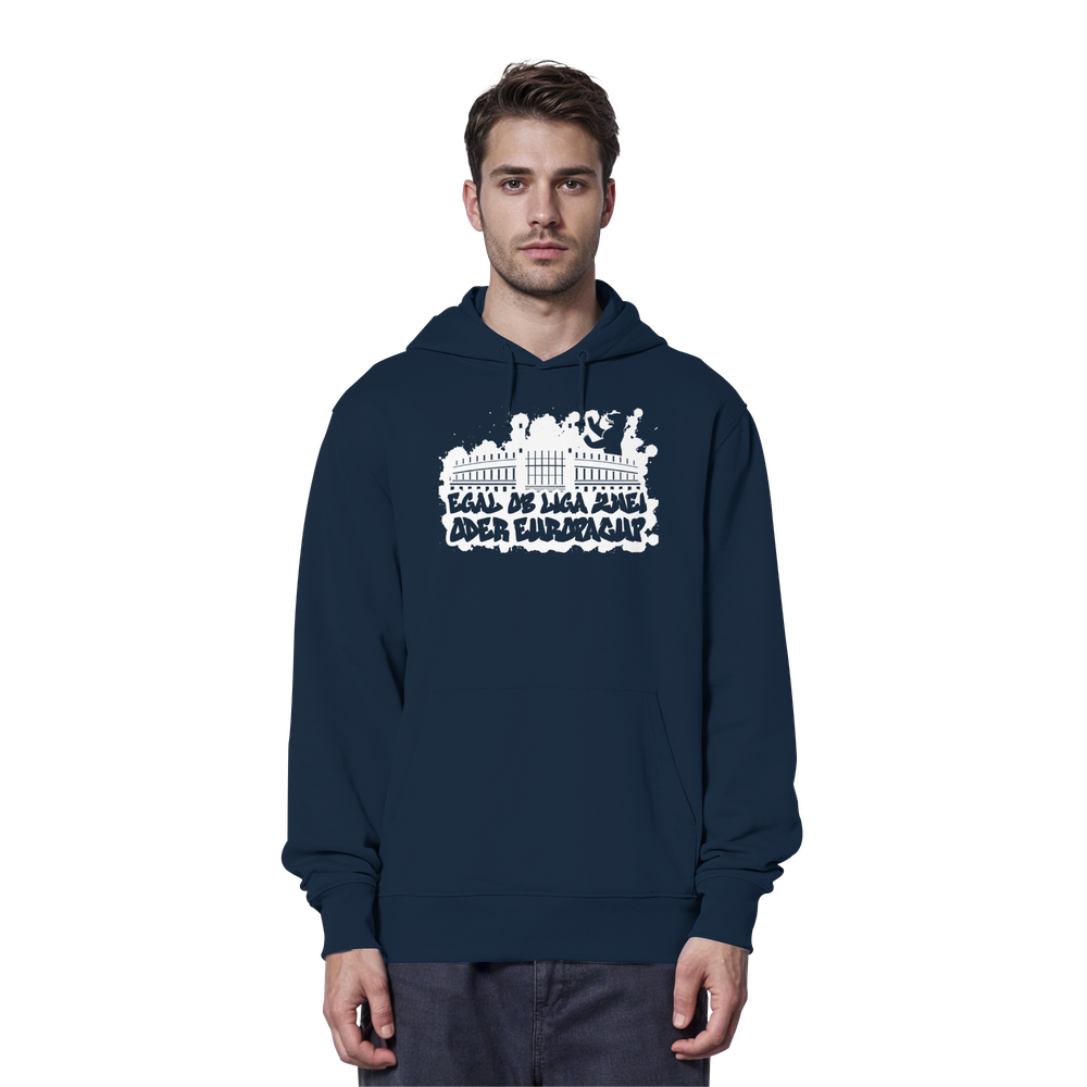 Egal ob Liga Zwei - Organic Hoodie – Bild 14