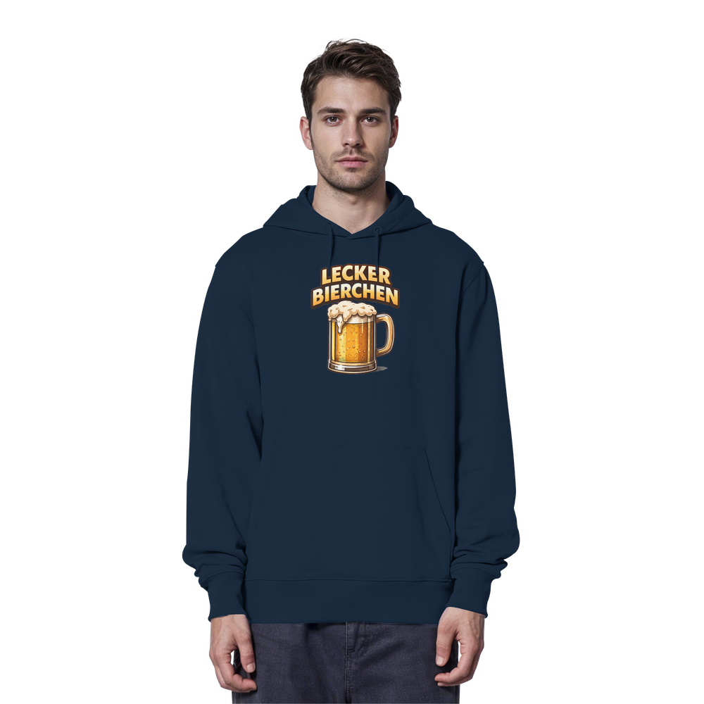 Lecker Bierchen - Organic Hoodie – Bild 14
