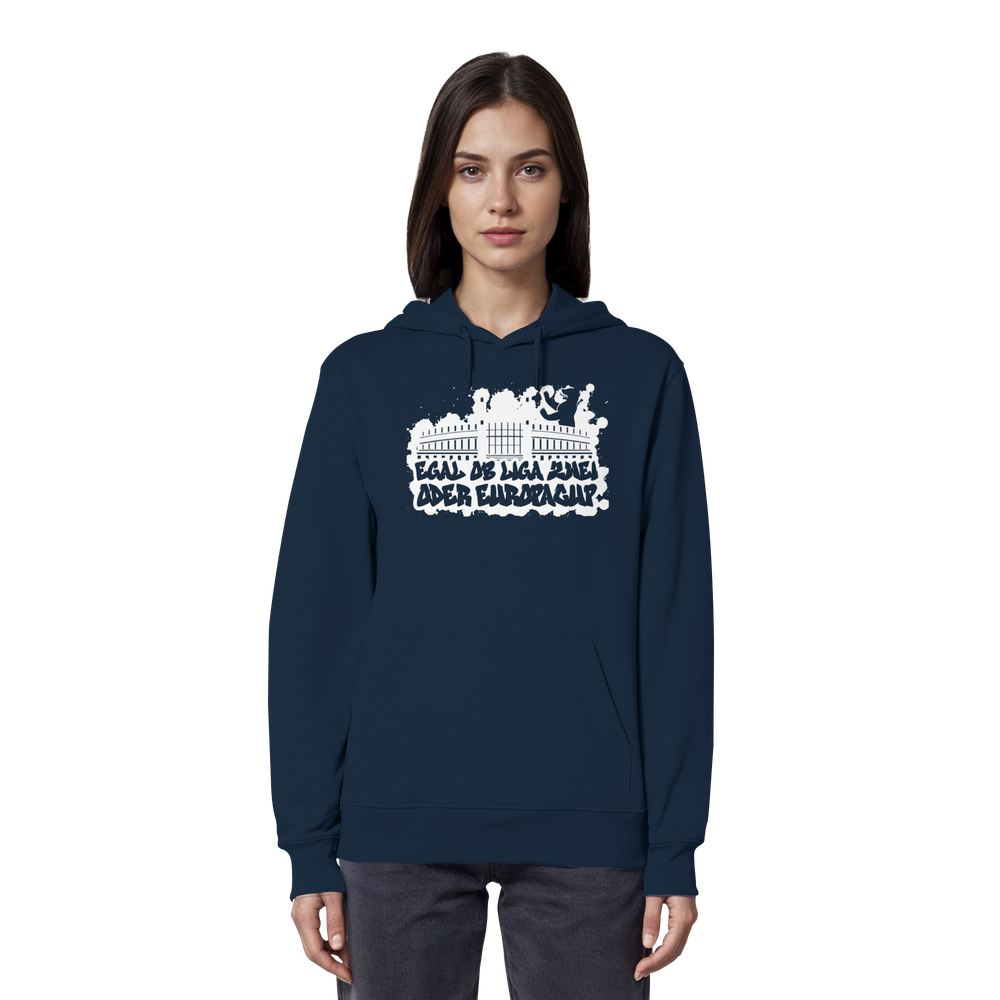 Egal ob Liga Zwei - Organic Hoodie – Bild 13