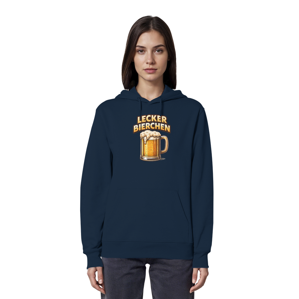 Lecker Bierchen - Organic Hoodie – Bild 15