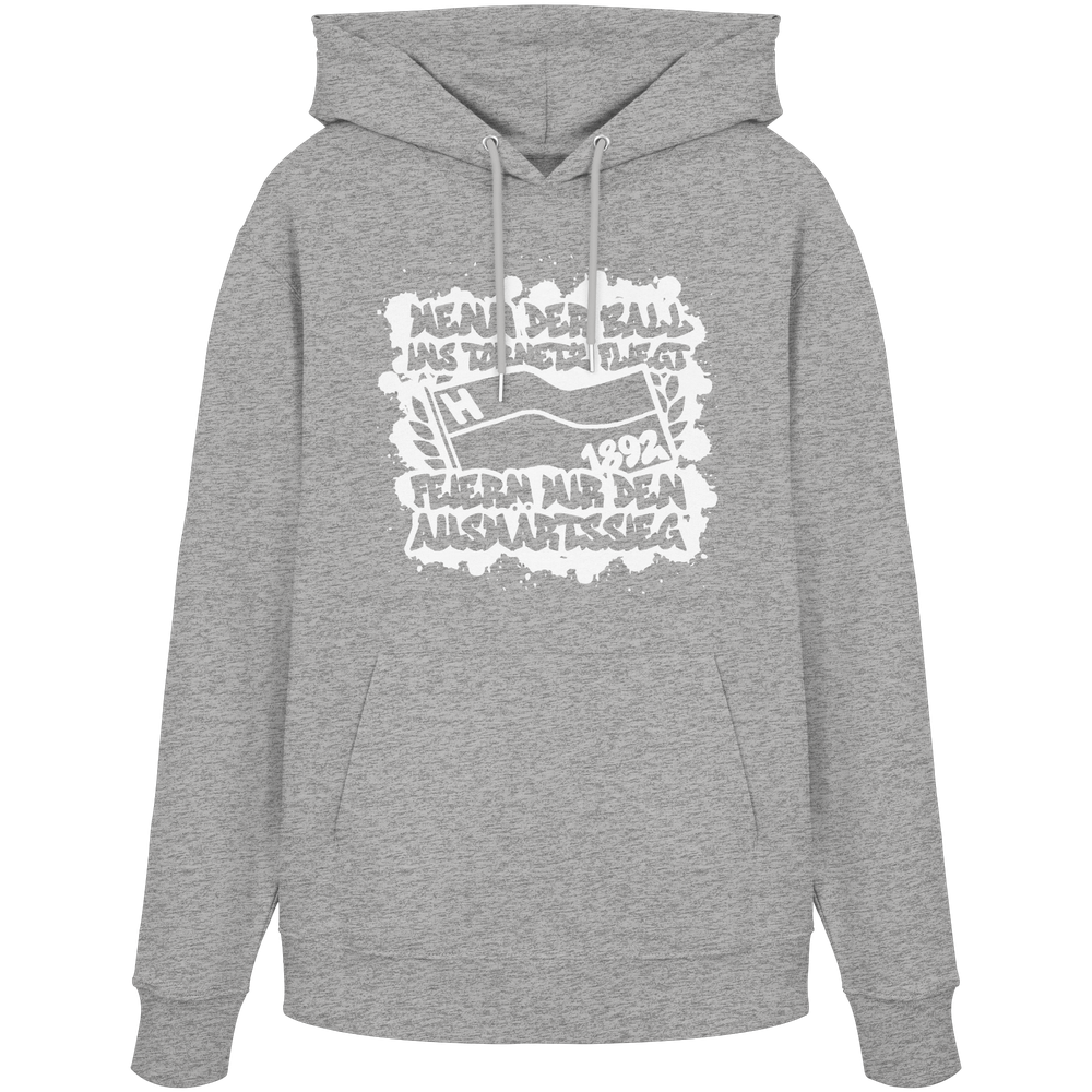 Auswärtssieg - Organic Hoodie – Bild 5