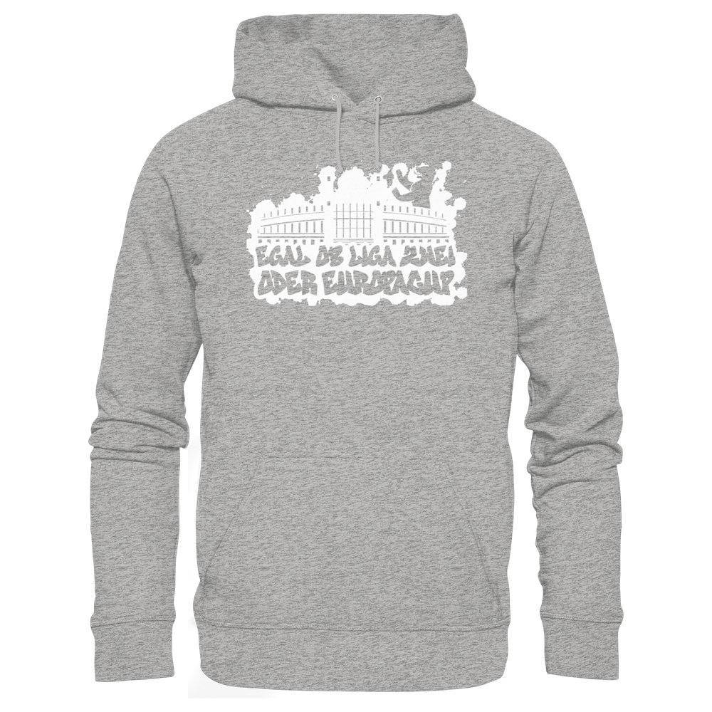 Egal ob Liga Zwei - Organic Hoodie – Bild 18