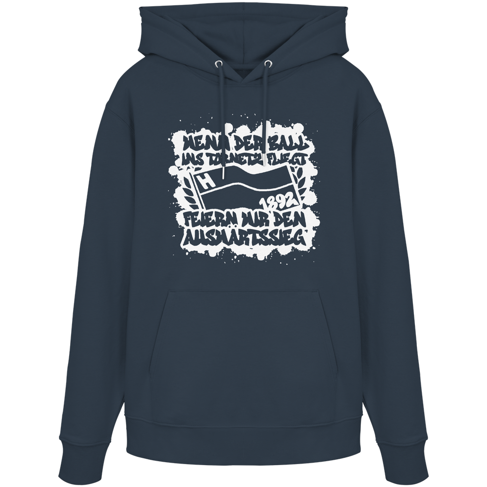 Auswärtssieg - Organic Hoodie – Bild 6