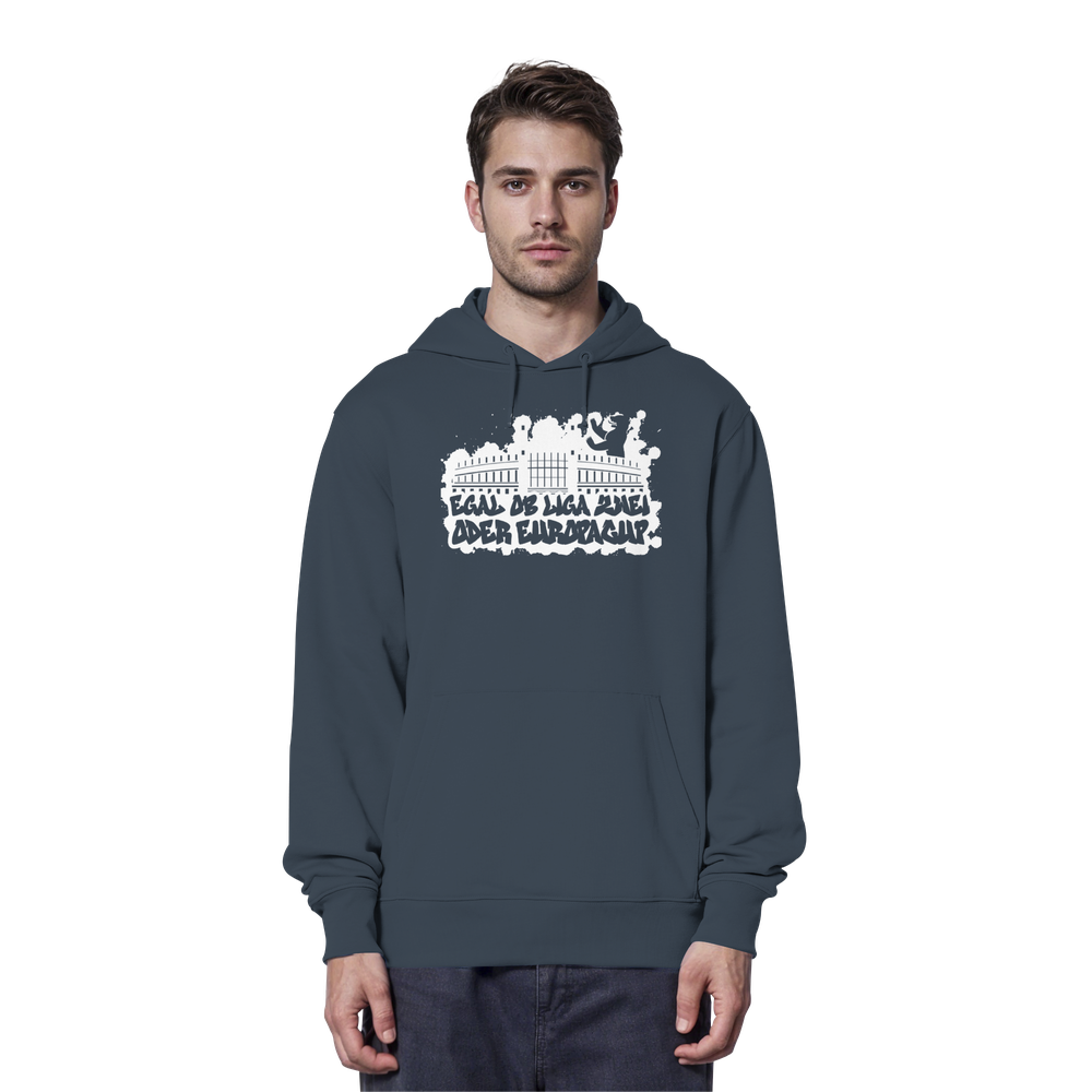 Egal ob Liga Zwei - Organic Hoodie – Bild 22